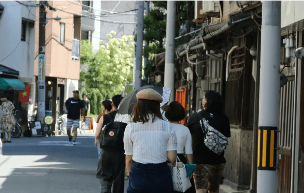 済美の町並み