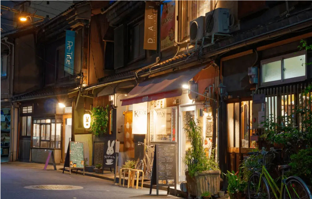 木造の長屋
